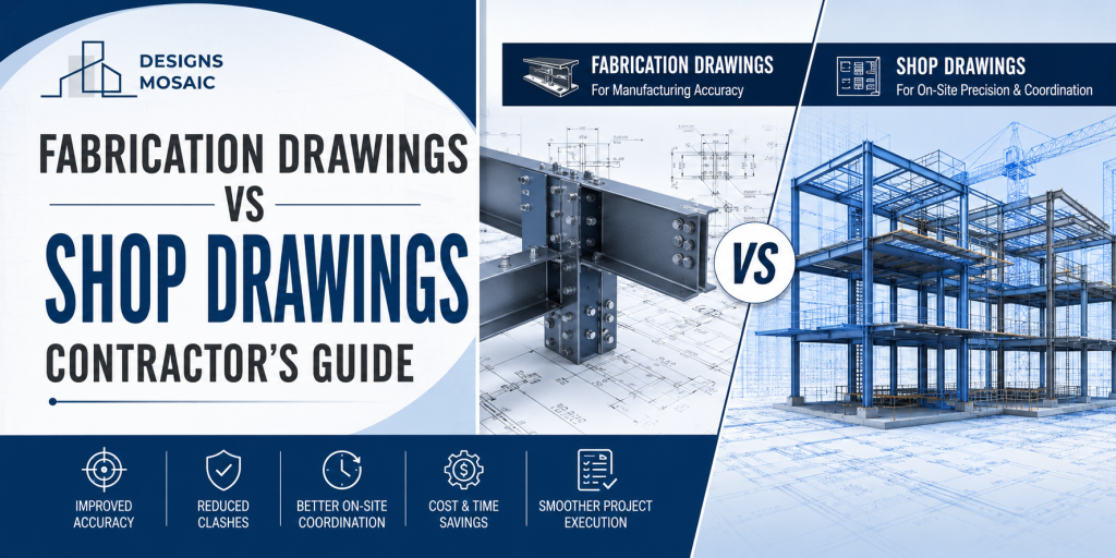 Fabrication Drawings vs Shop Drawings