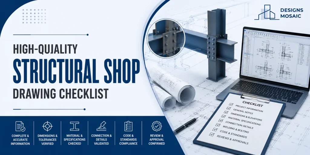 High-Quality Structural Shop Drawing