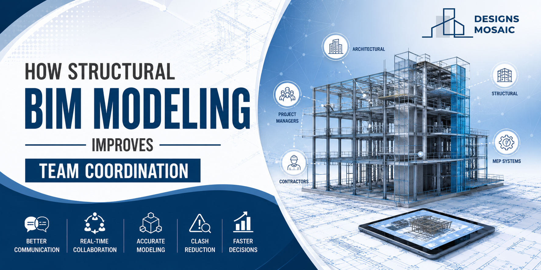 Structural BIM Modeling Improves Coordination Between Architects, MEP and Structural Teams
