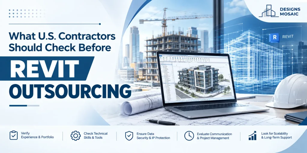Contractors Should Check Before Outsourcing Revit BIM Modeling
